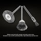 thumbnail image 5 of 24 Piezas Cepillo de Rueda de Alambre de Acero Inoxidable para Herramienta Rotativa de Dremel, Repuesto Pulidor Metalico Ecomeon no, 5 of 6