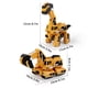 thumbnail image 5 of Transforming Excavating Machinery Brachiosaurus Toys Engineering Vehicle Car Toy Pull Back Race Car Christmas Gifts For Boys And Girls, 5 of 8