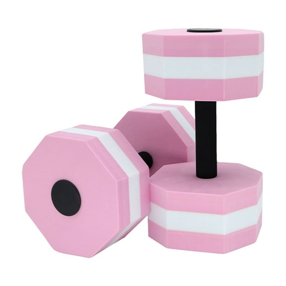 Exercise Dumbbells, 2Pcs Aqua Fitness Barbells, Foam Dumbbell Set, Pool Weights Dumbbells Set for Water Aerobics Weight Loss, Pool Fitness, Water Exercise