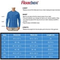 thumbnail image 4 of Roadbox Men's UPF 50+ UV Sun Protection Fishing Shirts Quick Dry Long Sleeve Loose Fit Tee Tops, 4 of 5