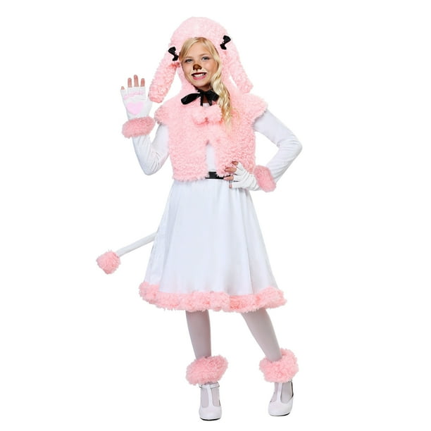 Child Pink Poodle Costume Walmart