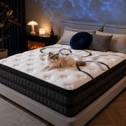 GREOO Queen Mattress 12 Hybrid Mattress in a Box Gel Memory Foam and Pocket Springs with Motion Isolation, Medium Firm, Pressure Relief, CertiPUR-US® Certified Inner Foam