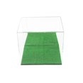thumbnail image 4 of Versatile Deluxe Acrylic Display Case - Large Rectangle Box with Mirror and Turf Bottom 16" x 13" x 14" (A024-MTB), 4 of 5