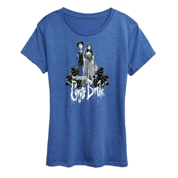 Corpse Bride - Tim Burton - Victor & Emily's Wedding - Women's Short Sleeve Graphic T-Shirt