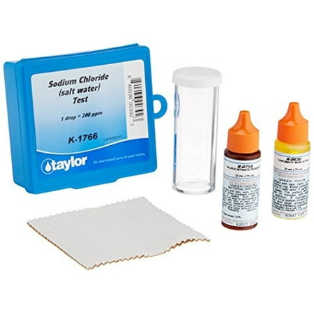 taylor technologies inc k-1766 drop test chloride salt (Best Test Kit For Saltwater Pool)
