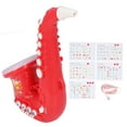 thumbnail image 2 of Saxophone Toy, 4 Music Playing Mode Children Saxophone Toy Colorful Key Portable Children Saxophone Toy Lovely Adjustable Musical Instrument Toy Birthday Gift for Party, 2 of 7