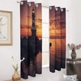 thumbnail image 2 of Ocean Lighthouse Blackout Curtains for Bedroom Curtains Insulated Room Darkening Window Drapes for Living Room, 2 of 7