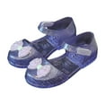 thumbnail image 3 of Gubotare Kids Sandals Girls' Princess Style Jelly Sandals New Summer Non-Slip Princess Shoes (Purple,Size 8), 3 of 8