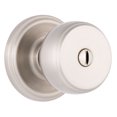 thumbnail image 4 of Brinks, Interior Locking Doorknob, Ganyon Style, Satin Nickel Finish, 4 of 8