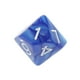 thumbnail image 4 of 10 dados azules de diez caras D10 para juegos de mesa de rol D&amp;D, 4 of 7