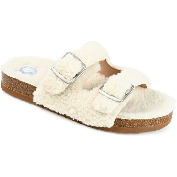 Journee Collection Womens Tru Comfort Foam Delpheen Slipper 12 Cream