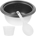 thumbnail image 3 of Worgeous Non-Stick Inner Pot for Rice Cooker, Replacement Rice Cooker Pot, Easy to Clean, 1 Set, 3 of 8