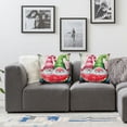 thumbnail image 3 of Nawypu Summer Watermelon Gnomes Pillow Covers, Cute Watercolor Fruit Throw Pillowcase Exotic Seasonal Decor, Rustic Farmhouse Sofa Bed Bedroom Home Decoration,Set of 2, 3 of 6