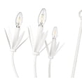 thumbnail image 2 of 12706-TWH Millennium Lighting Primrose - 6 Light Chandelier-22.75 Inch Tall and 30.5 Inch Wide-Textured White Finish, 2 of 6