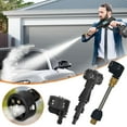 thumbnail image 7 of Kumdkd 6-in-1 Pressure Washer Nozzle Attachment - Heavy Duty 2500PSI Adjustable Spray Tip for Karcher/Simpson Washers | 15°-45° Rotating Head for Concrete, Car Wash & Deck Cleaning, 7 of 7