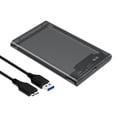 thumbnail image 4 of Estuche HDD/SSD de 2,5 pulgadas USB 2.0 USB 3.0 Estuche para disco duro móvil SATA para MacBook PC, 4 of 6