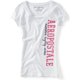 thumbnail image 1 of Aeropostale Womens Vert Eighty-seven Graphic Camiseta, Blanco, X-Large Aeropostale Camiseta gráfica, 1 of 1