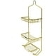 thumbnail image 2 of Organizador Regadera Bath Accents Acero Dorado 3 Charolas, 2 of 3