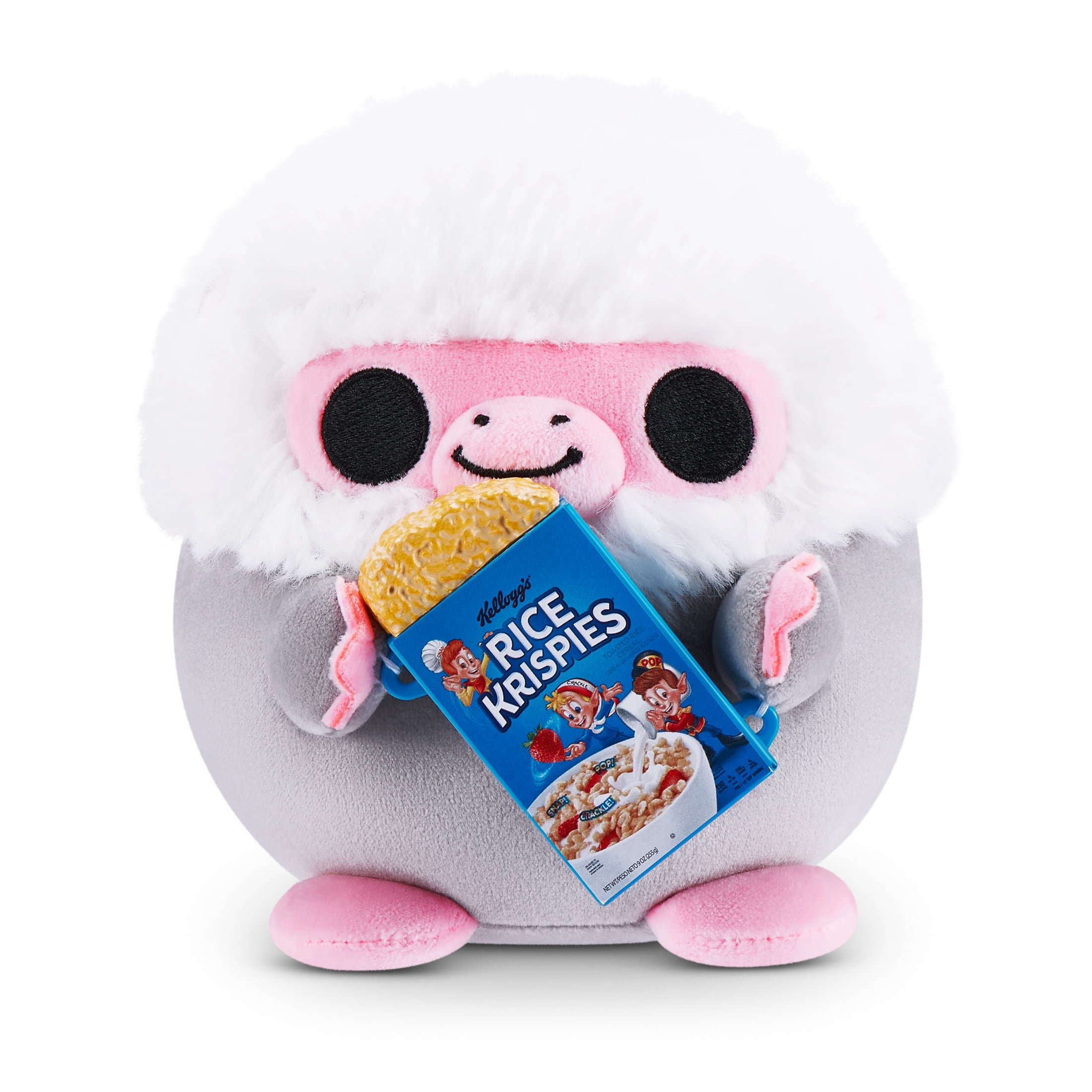 Snackles Peluche série 3 5 pouces sous licence de ZURU, Peluche avec licence accessoires Snack Brand
