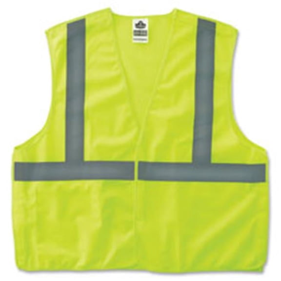 Ergodyne GloWear Lime Econo Breakaway Vest - Lime