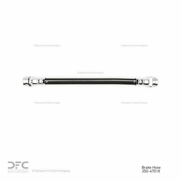 Rear Dynamic Friction Company Brake Line Hose 350-47018 For 2004-2011 Chevrolet Aveo, 2005-2006 Pontiac Wave, 2006-2011 Chevrolet Aveo5, 2009-2010 Pontiac G3