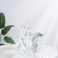 thumbnail image 3 of Estatua de ángel con suculentas y jarrón de patio Blanco Sunnimix Jardinera de jarrones 17 cm x 24,5 cm x 21 cm, 3 of 7