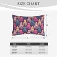 thumbnail image 4 of Lsque Octopus in love Pattern Pillow Case – Soft & Cozy Throw Pillow Cover, Hypoallergenic Cushion Case for Sleeping Women with Envelope Closure-20"x30", 4 of 6