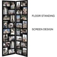 thumbnail image 4 of Adeco Black Wood Hinged Folding Screen-Style Collage Picture Photo Frame 32 Openings, 4x6, 4 of 7