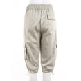 thumbnail image 5 of Coduop Men's Casual Cargo Workwear Short Pants Multi-Pocket Loose Joggers Bottoms Trousers, 5 of 7