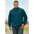 thumbnail image 2 of KingSize Men's Big & Tall Quarter Zip-Front  Fleece Jacket, 2 of 2