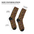 thumbnail image 3 of KLL Burger Fries Print Cool Socks Men's Women's Crew Socks Funny Crazy Novelty Stockings, 3 of 7
