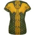 thumbnail image 2 of Halloween Green Dragon Costume All Over Womens T Shirt Multi 2XL, 2 of 2