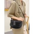 thumbnail image 3 of LHSHID Women Fashion Crossbody Bags Skin-Friendly Saddle Bag Breathable Leisure Chest Bag, 3 of 6