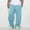 Sky Blue001, variant on QHRMKOG Mens Sweatpants Baggy Solid Color Drawstring Elastic Waist Jogger Relaxed Fit Wide-Leg Sweatpants Fashion Workout Pant with Pockets Blue M