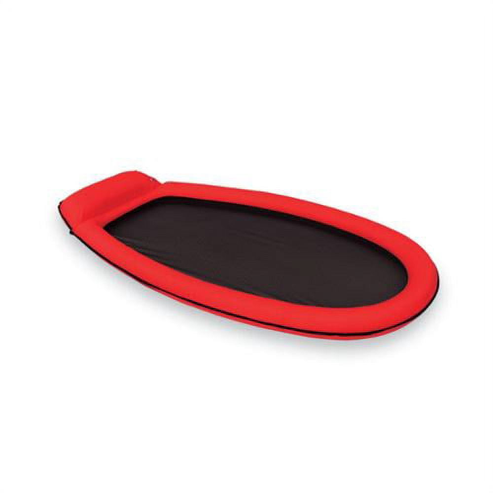 INTEX Inflatable Mesh Lounge Floating Raft w/ Headrest (Colors Vary)
