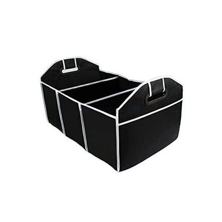 Three Compartment Car Trunk Organizer Foldable (2 Pack)