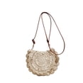thumbnail image 2 of Large Capacity Woven Shoulder Crossbody Bag for Women, Seaside Beach Vacation Style Casual Handbag, Lightweight Straw Woven Purse for Travel Shopping Summer Beach Trip Daily Use Bohemian, 2 of 6