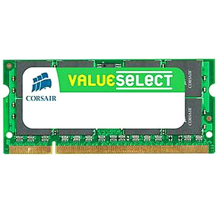 - Corsair 4GB (2x2GB) DDR2 667MHz Non-ECC 200-pin SoDIMM Memory Kit