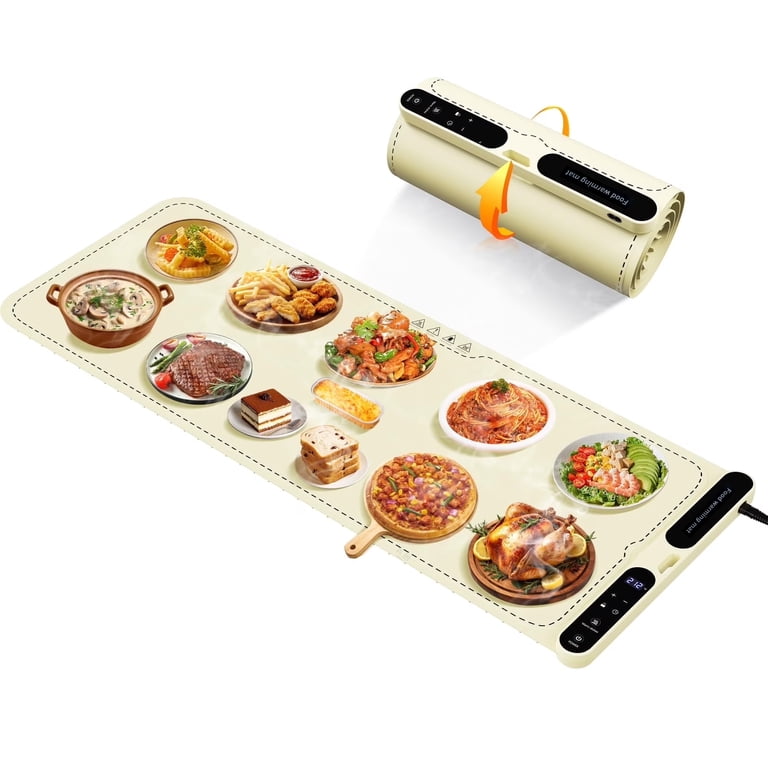 MQ Food Warming Mat, 39.4" x 15", 7-Level Temp photo 1