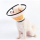 thumbnail image 4 of Supet Collares de cono de protección antimordidas para perro, gato, cachorro, collar para heridas, Protector de cono de cuello ajustable, plástico suave y transparente,, 4 of 5