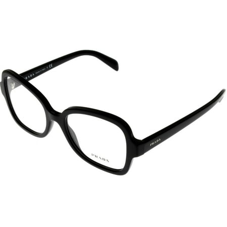 Prada Eyewear Frame Black PR25SV 1AB101 Square Unisex