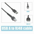 thumbnail image 2 of FITE ON 6.6ft USB Cable Cord Plug Wire Replacement for Symbol Barcode Scanner lS4208 CBA-U01-S07ZAR, 2 of 4