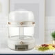 thumbnail image 4 of Dispensador de arroz con rotación de 360 grados, organizador de cocina, organización de 6 rejillas, dispensador de cereales de doble capa sellado para Blanco Sunnimix Dispensador de granos, 4 of 8