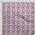 thumbnail image 4 of oneOone Cotton Silk Purple Fabric Christmas Fabric For Sewing Printed Craft Fabric By The Yard 42 Inch Wide, 4 of 5