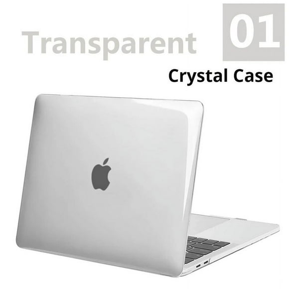 Crystal Laptop Case for Macbook Air 15.3 A2941 Air 13.6 A2681 M2 Chip Cover for Macbook Pro 14.2 A2442 Touch Bar ID Air Pro 13.3 Crystal Transparent M2 Air 13.6 A2681