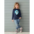 thumbnail image 2 of Raccoon And The Stars Long Sleeve Toddler -Image by Shutterstock,  4 Toddler, 2 of 4