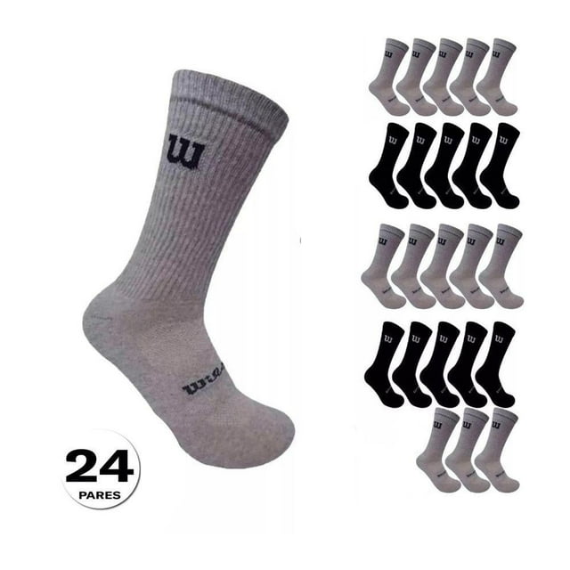 Calceta Wilson Para Hombre Unitalla 24 Pares