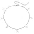 thumbnail image 2 of Collar Moda Estrellas Colgante Encanto Vintage Dainty para Regalo Mujeres plata Hugo collar, 2 of 9