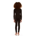 thumbnail image 2 of Thermajane Thermal Underwear for Girls Long John Set Kids (Black, Large), 2 of 5