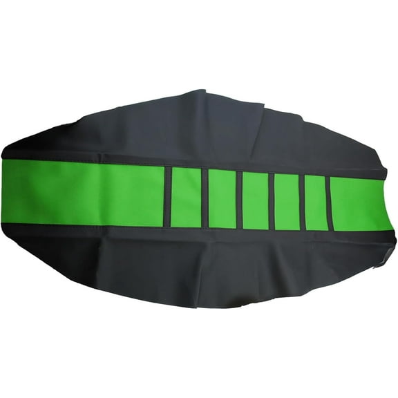 Motorcycle Universal Seat Cover Non-Slip Suitable Rubber Striped Seat Covers Soft For KX60 KX65 KX80 KX85 KX100 KX125 KX250 KX250F KX250R KX300 KX400 Dirt Pit Bike Motocross Off Road Motorbike